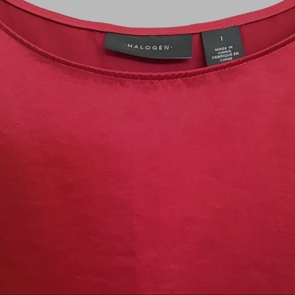 Halogen Asymmetrical Ruffle Top - Picture 7 of 8